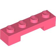 Lego Plate Special 1 x 4 x 2/3 with 1 x 2 Bottom Cutout