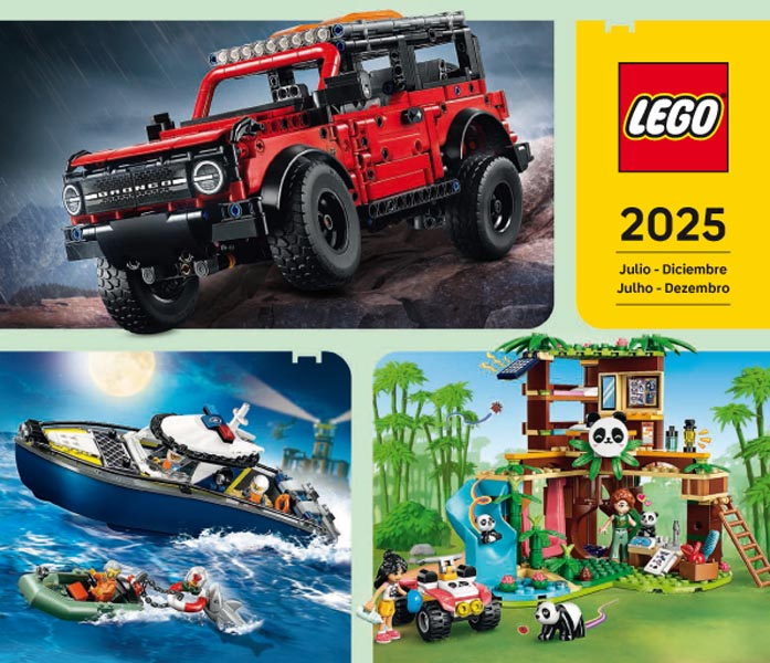Lego 2025 Large Spanish / Portuguese July - December (ES/PT - 6570307, ESPT f/Brand Retail - 6570279)