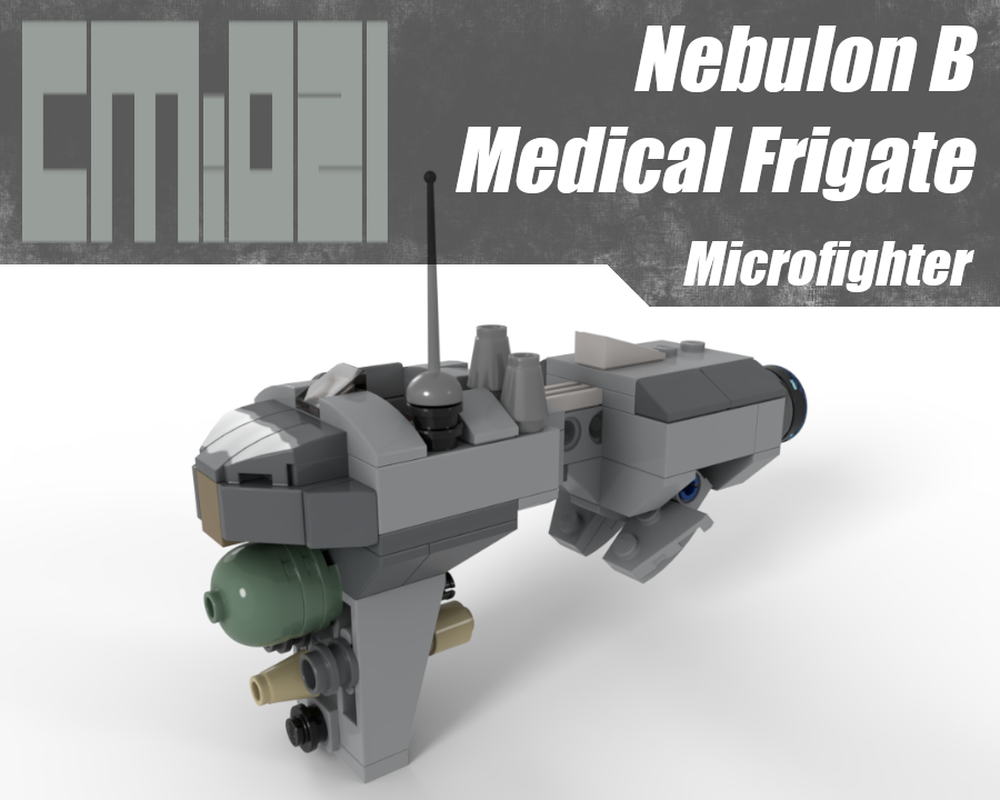Lego Nebulon B Medical Frigate Microfighter