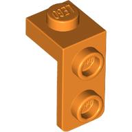 Lego Bracket 1 x 1 - 1 x 2 / Orange