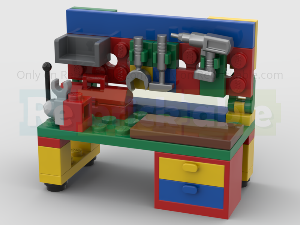 Lego Animal Crossing DIY Lego Workbench