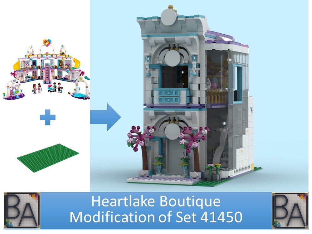 Lego Heartlake Boutique - Modification of Set 41450