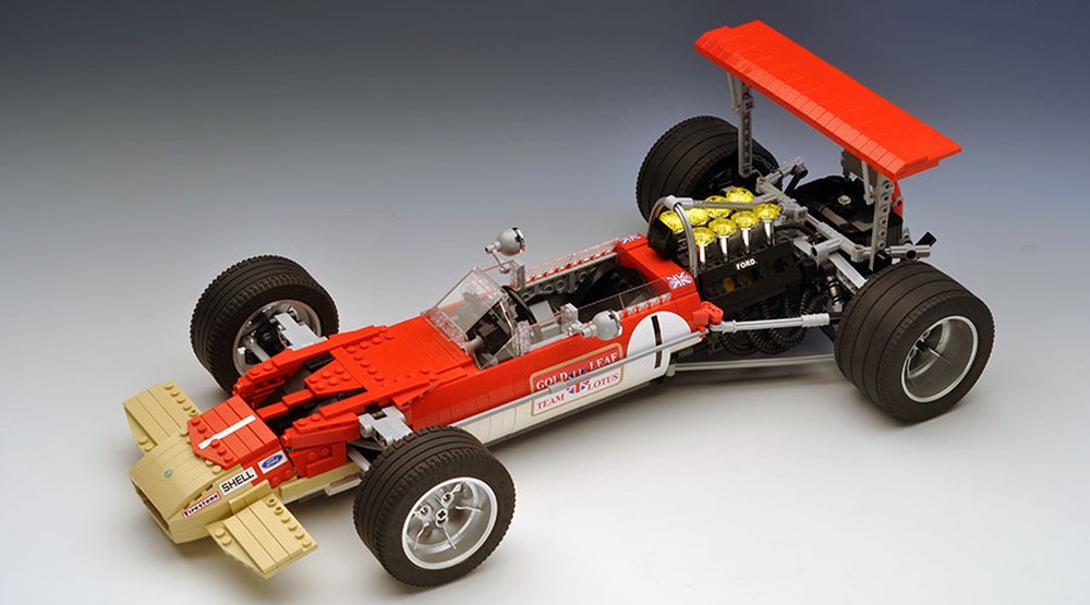 Lego Lotus 49B - scale 1:8