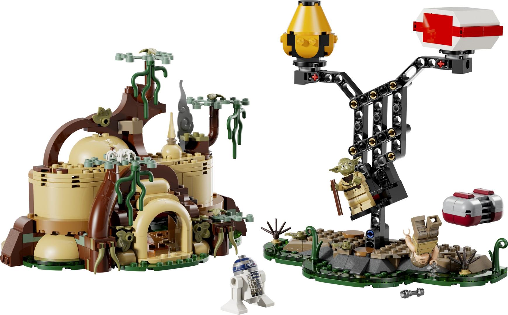 Lego Yoda's Hut and Jedi Training