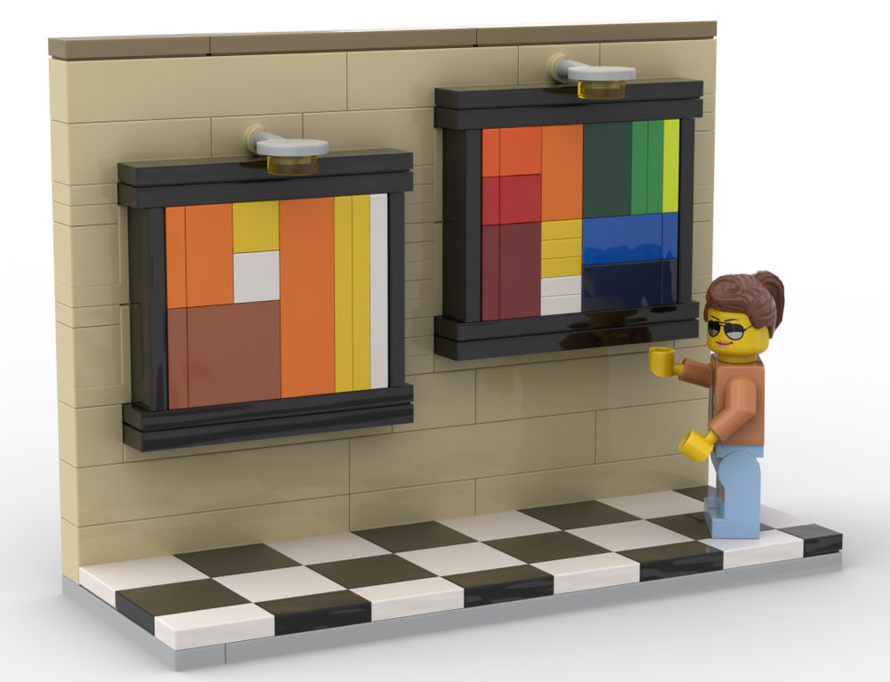 Lego Visit to the Modern Art Museum #7