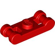 Lego Plate Special 1 x 1 with Handle on 2 Ends / Red