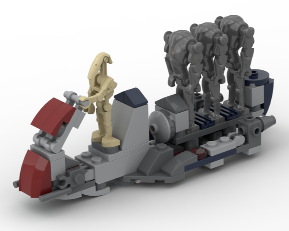 Lego Droid Transport + Speeder 75372 Alternate Build