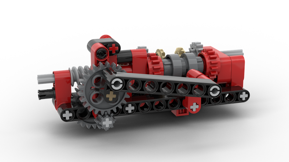 Lego Periodically Reversing Mechanism #4