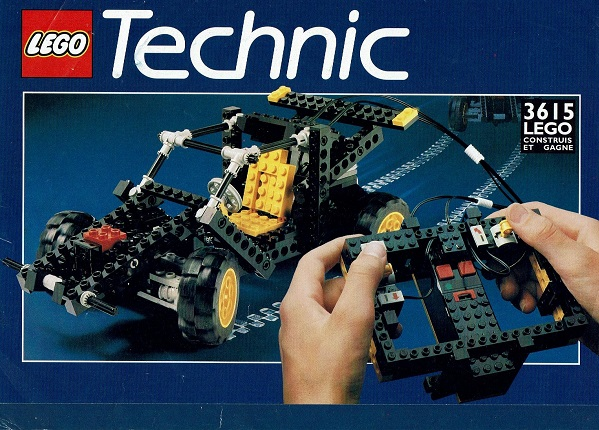 Lego 1993 Large Technic French Foldout 24 x 17 cm (922995)
