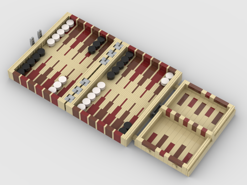 Lego Backgammon Set