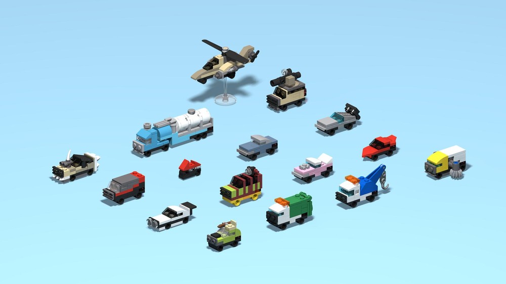 Lego Advent Scale Vehicle Fun Pack!