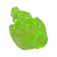 Lego Flame Blaster with Handle / Trans-Bright Green