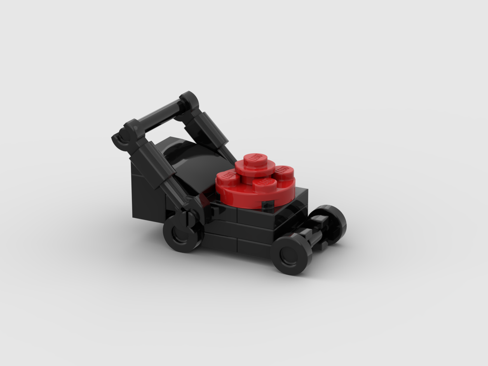 Lego Lawnmower (minifig scale)