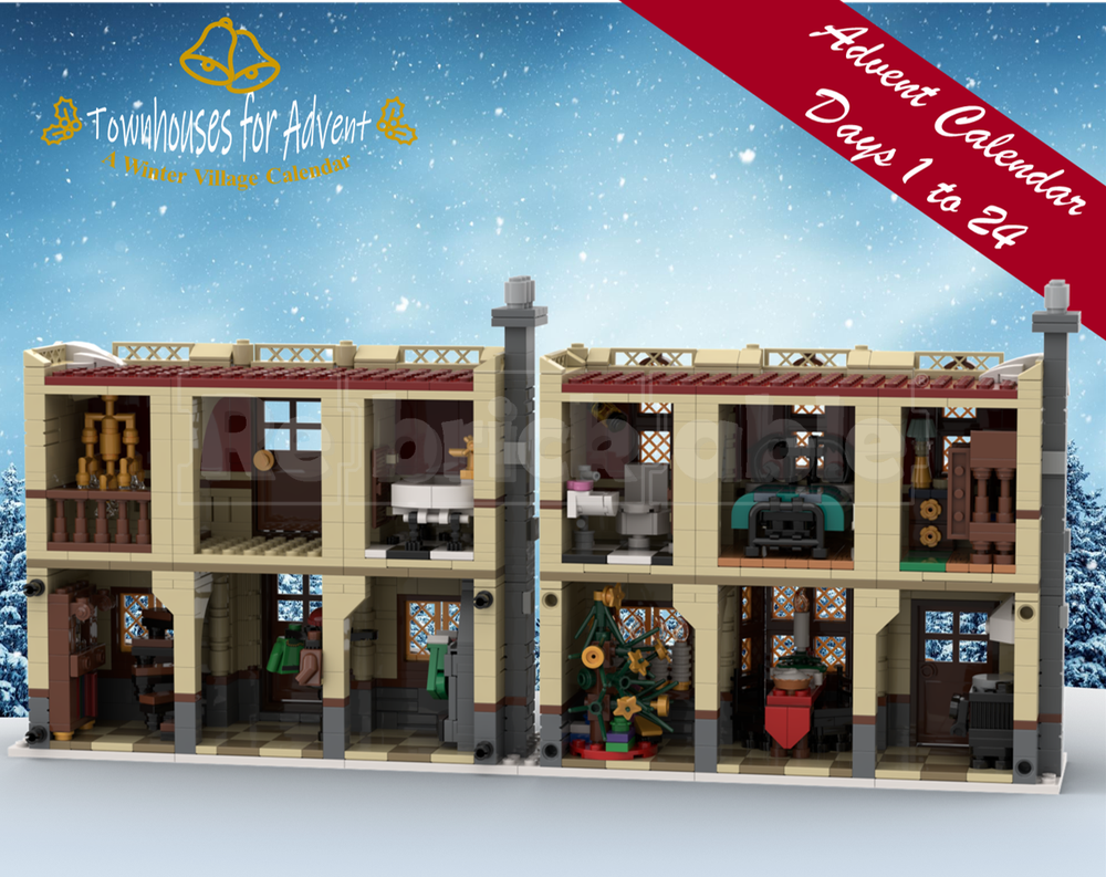 Lego An Advent Calendar Town House