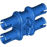 Lego Technic Pin Double with Axle Hole / Blue