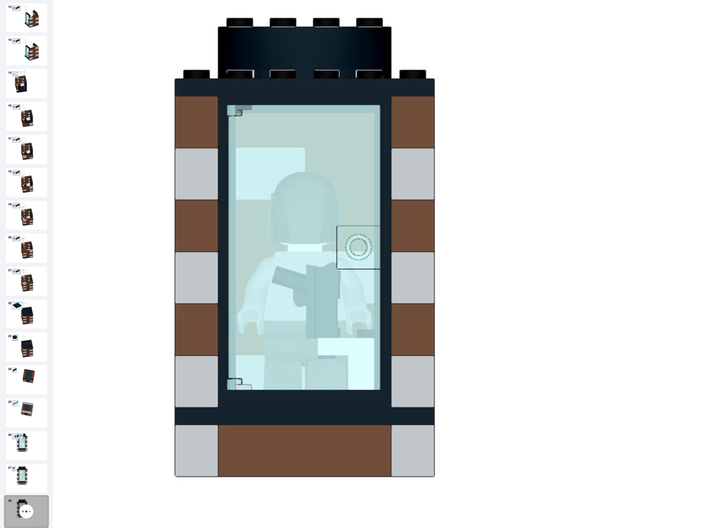 Lego Ambush on Mandolore minifig display