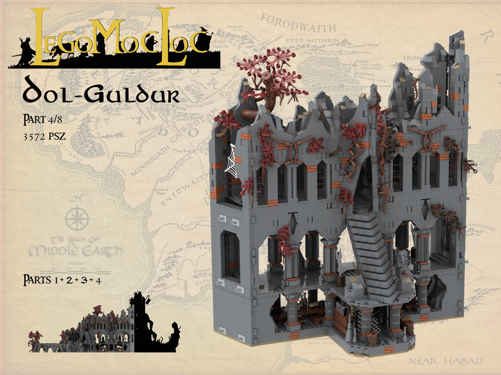 Lego UCS Dol-Guldur - part 4/8