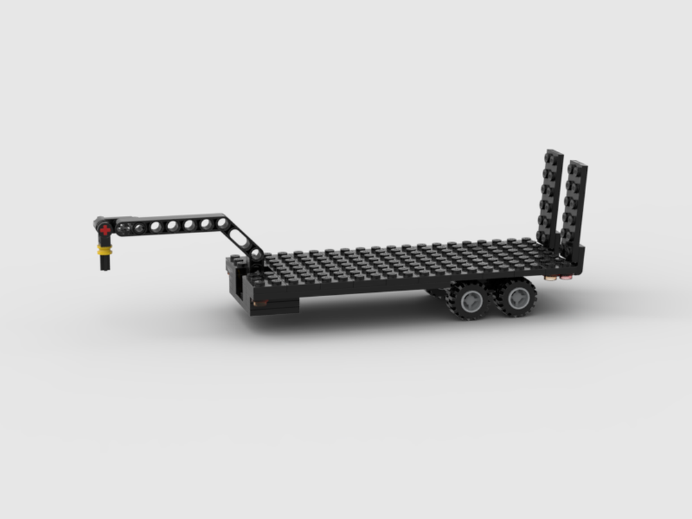 Lego Gooseneck Flatbed Trailer