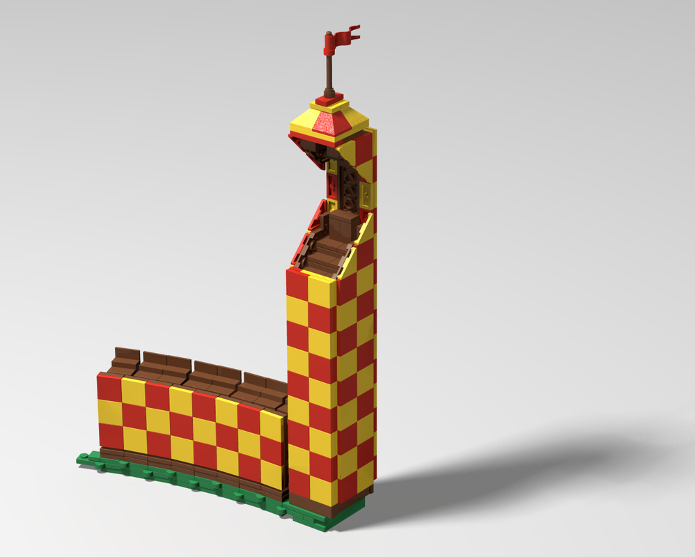 Lego Modular Quiddltch Pitch Tower