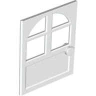 Lego Door 1 x 6 x 6 Freestyle / White