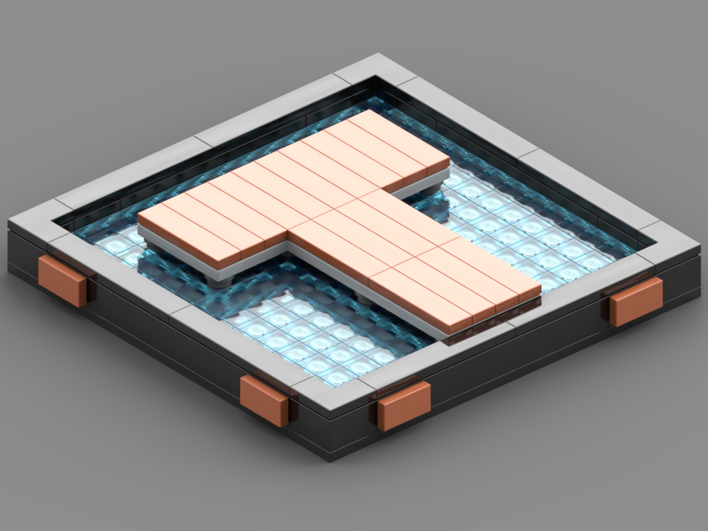 Lego Boardwalk (diorama)
