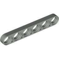 Lego Technic Beam 1 x 6 Thin / Light Gray