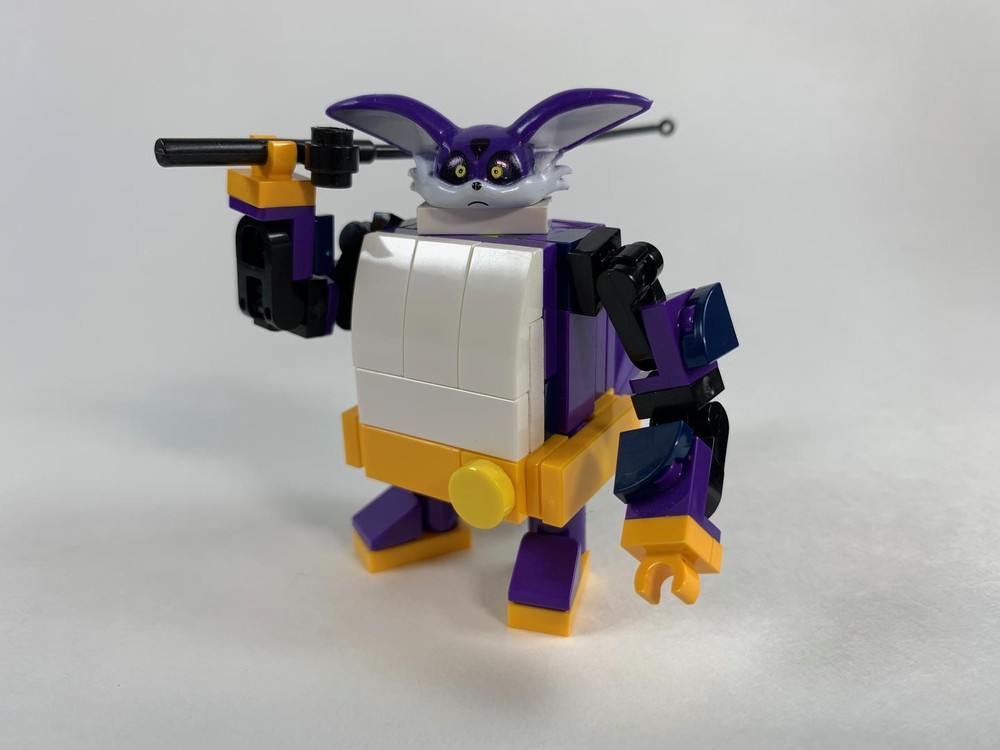 Lego Big the Cat from Sonic the Hedgehog