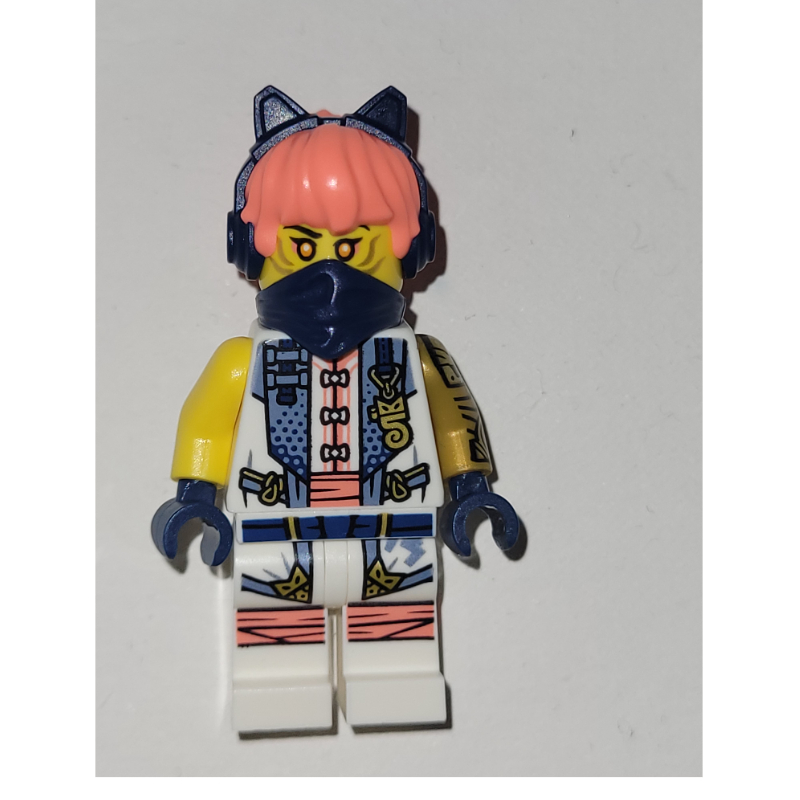 Lego Sora, Dark Blue Bandana and Cat Ears Headphones