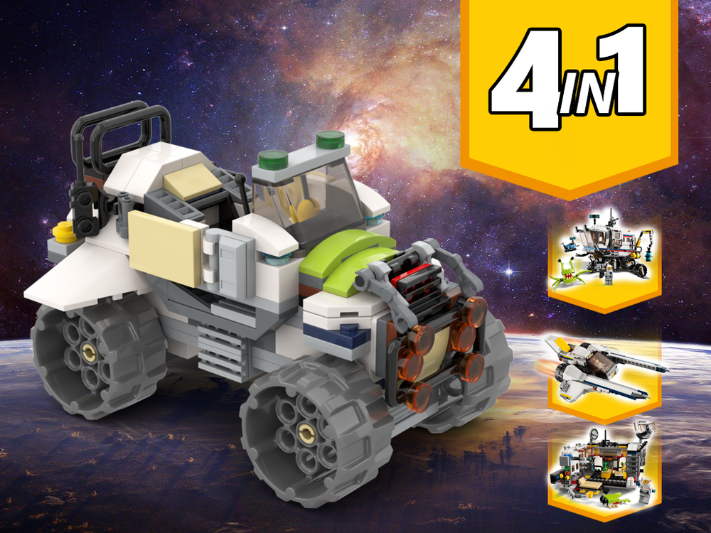 Lego 31107 Space Vehicle Alternative Build