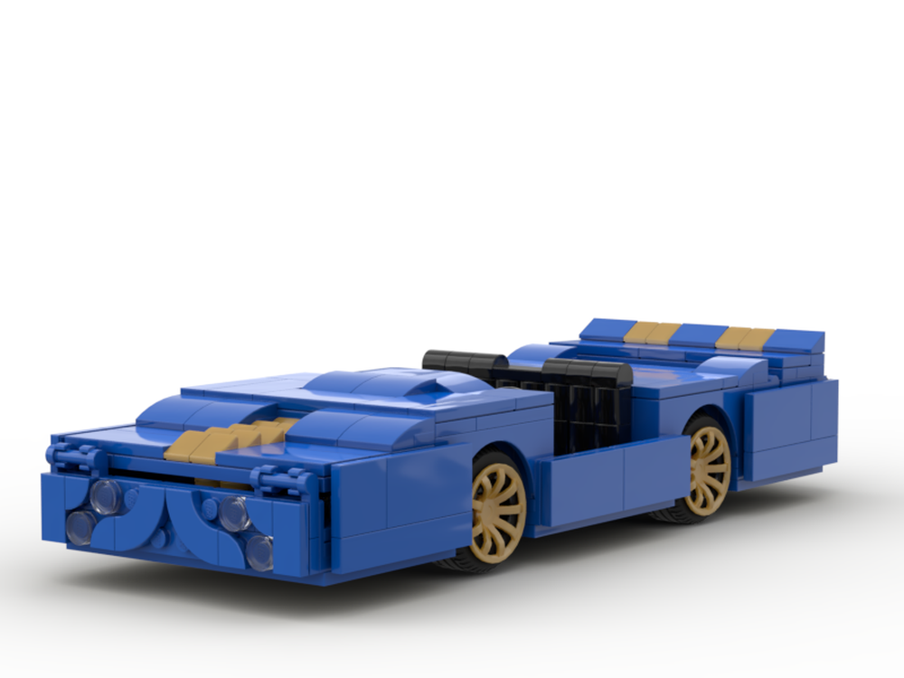 Lego Blue car