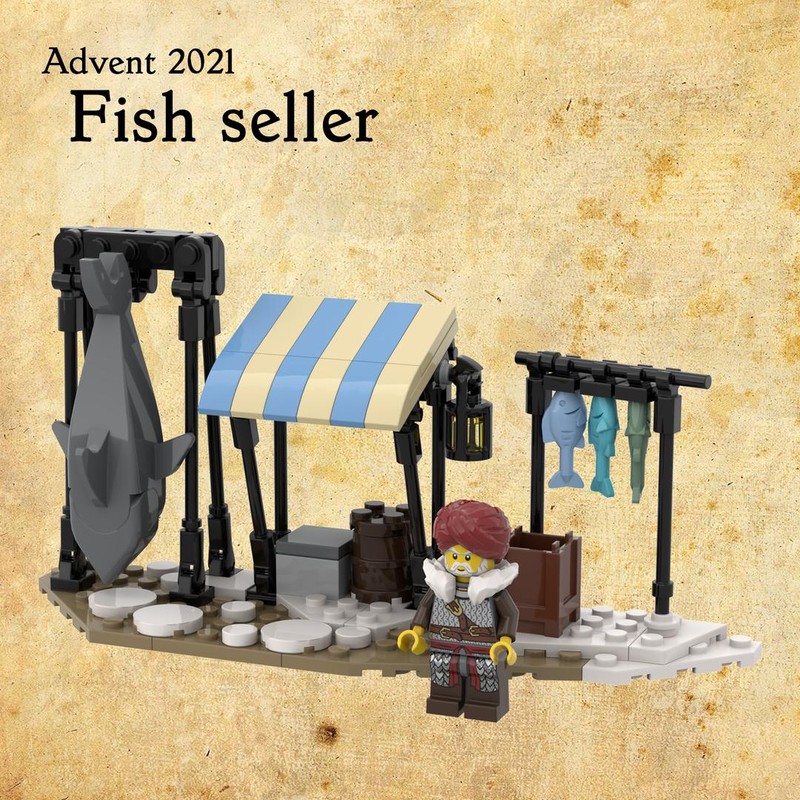 Lego Fish seller