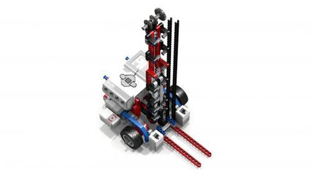 Lego Forklift-Type "Fllying Squid" EV3 Robot