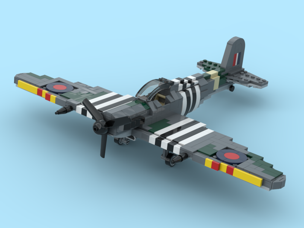 Lego Supermarine Spitfire D-Day Version