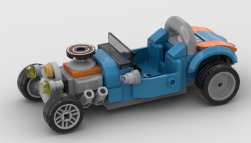 Lego Cyberpunk Hotrod