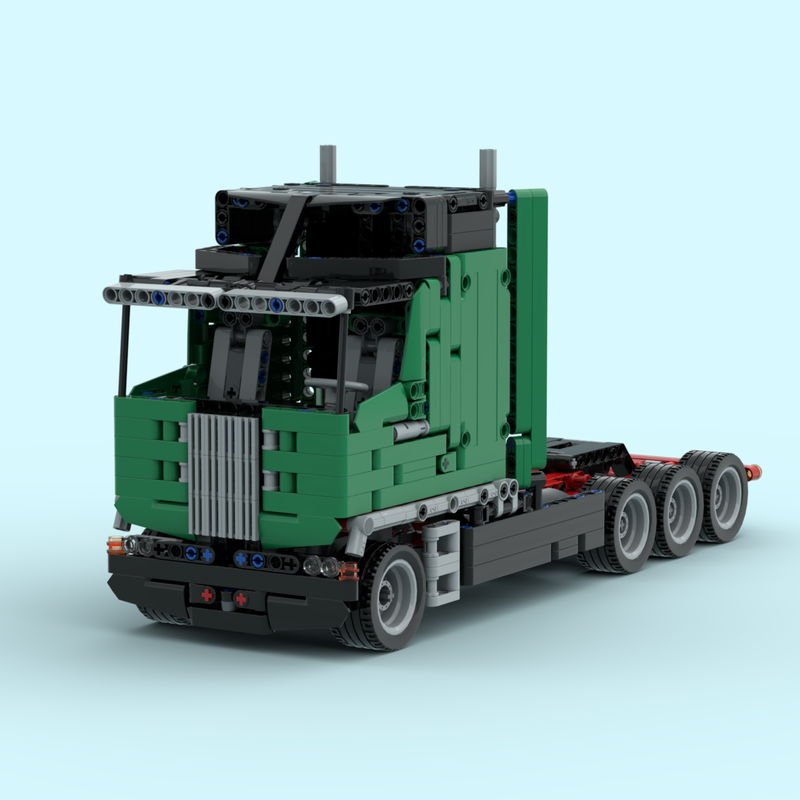Lego Kenworth K100 from eurobricks