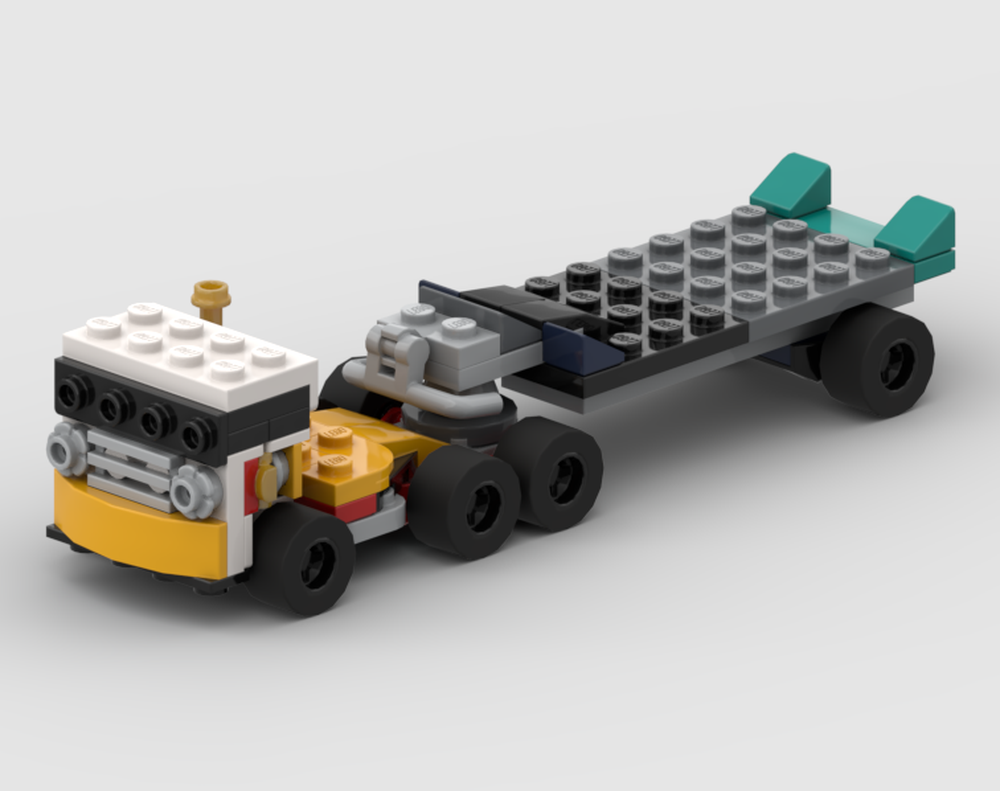 Lego Tractor Trailer (60400 alt)