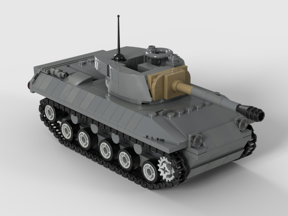 Lego M18 Hellcat ww2 tank