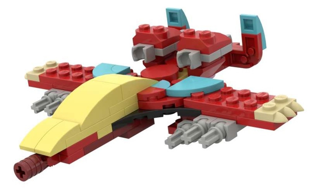 Lego 31145 A-10 Thunderbolt (''Warthog'') 2 versions