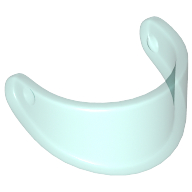 Lego Headwear Accessory Visor For Standard Helmet / Trans-Light Blue