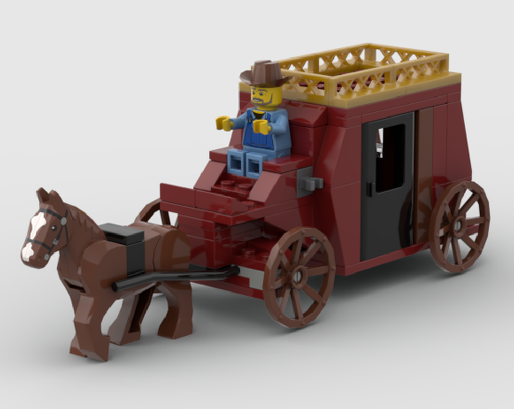 Lego Western stagecoach