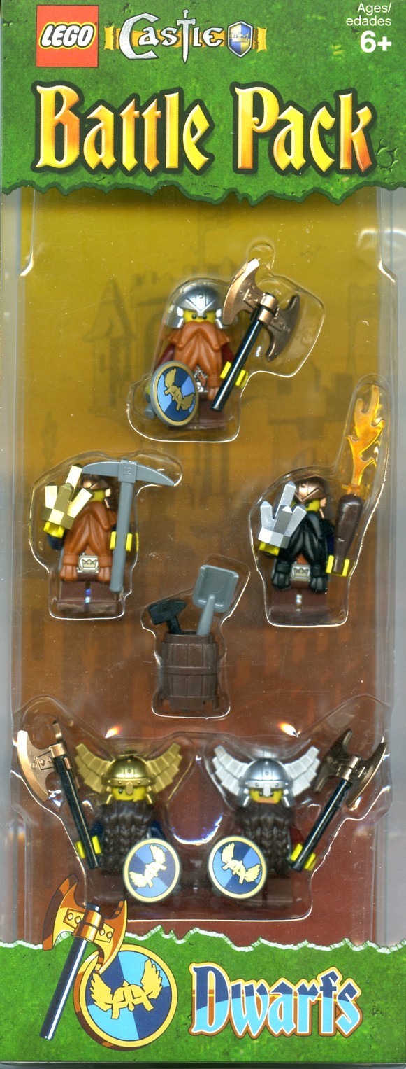 Lego Battle Pack Dwarfs