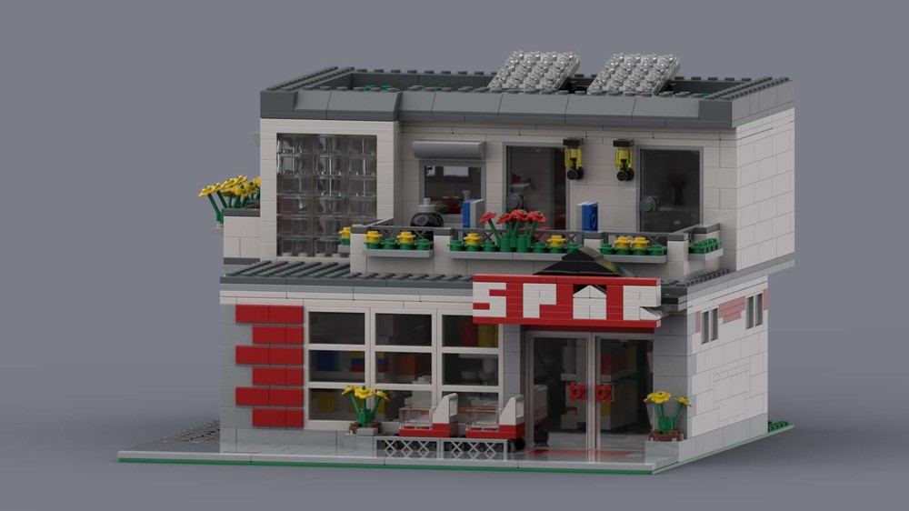 Lego The "Sparladen" Supermarket