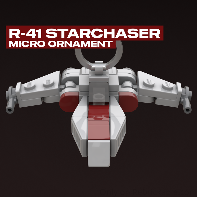 Lego R-41 Starchaser Micro Ornament