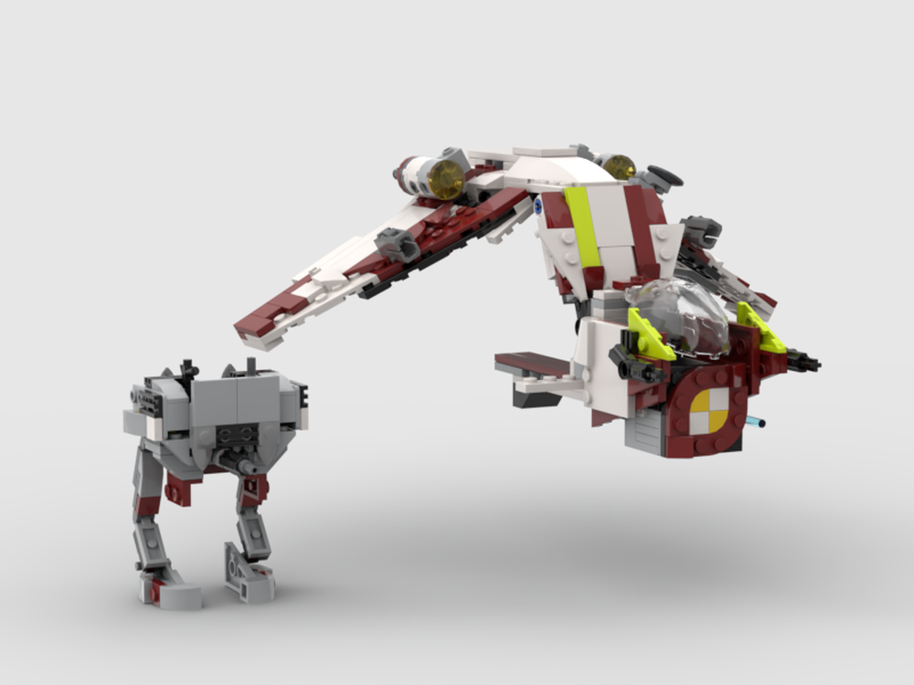 Lego Light Dropship and AT-RRT