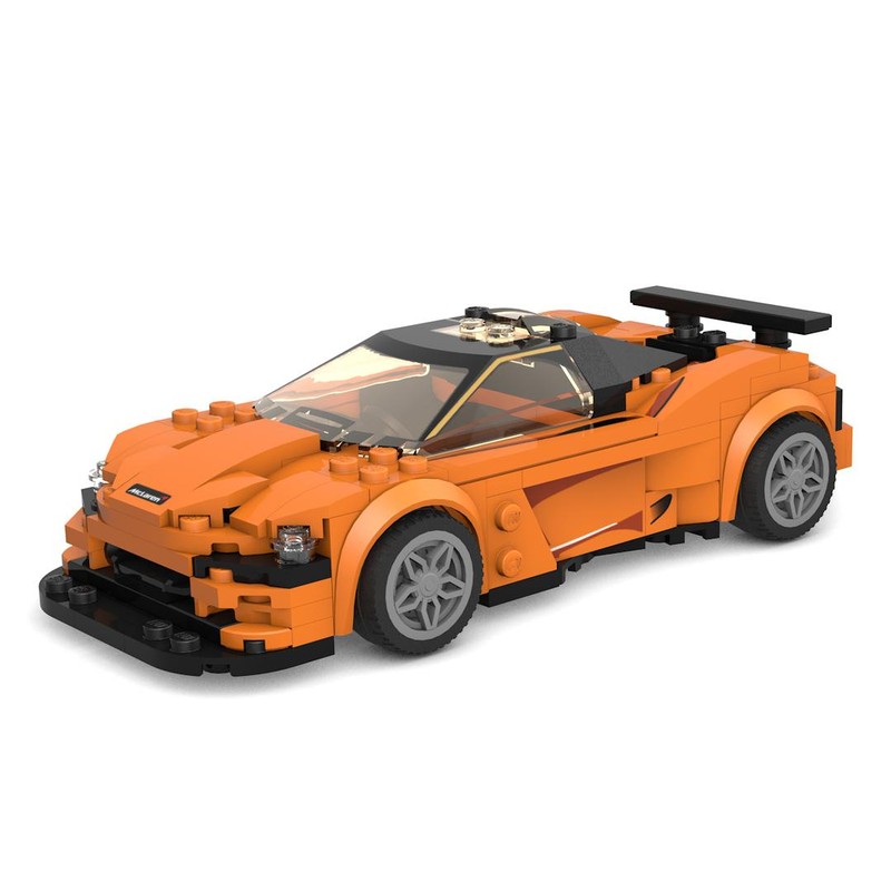Lego McLaren 720S in 8 Wide Stud Style