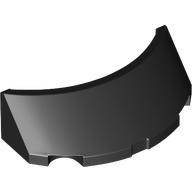 Lego Windscreen 2 x 4 Half Dome / Black