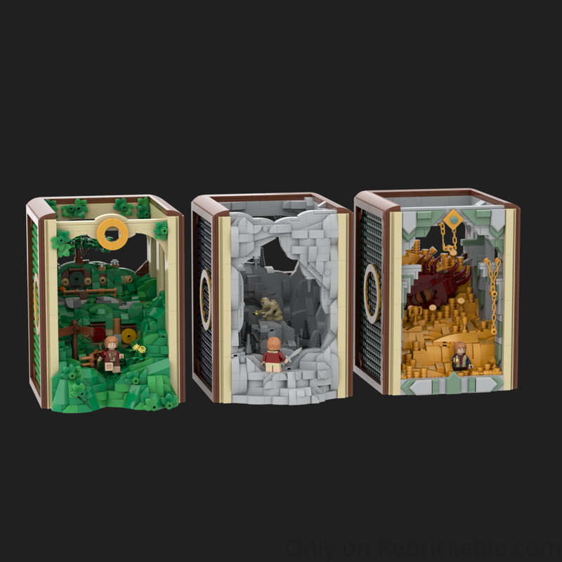 Lego Book Nook - Bilbo Collection