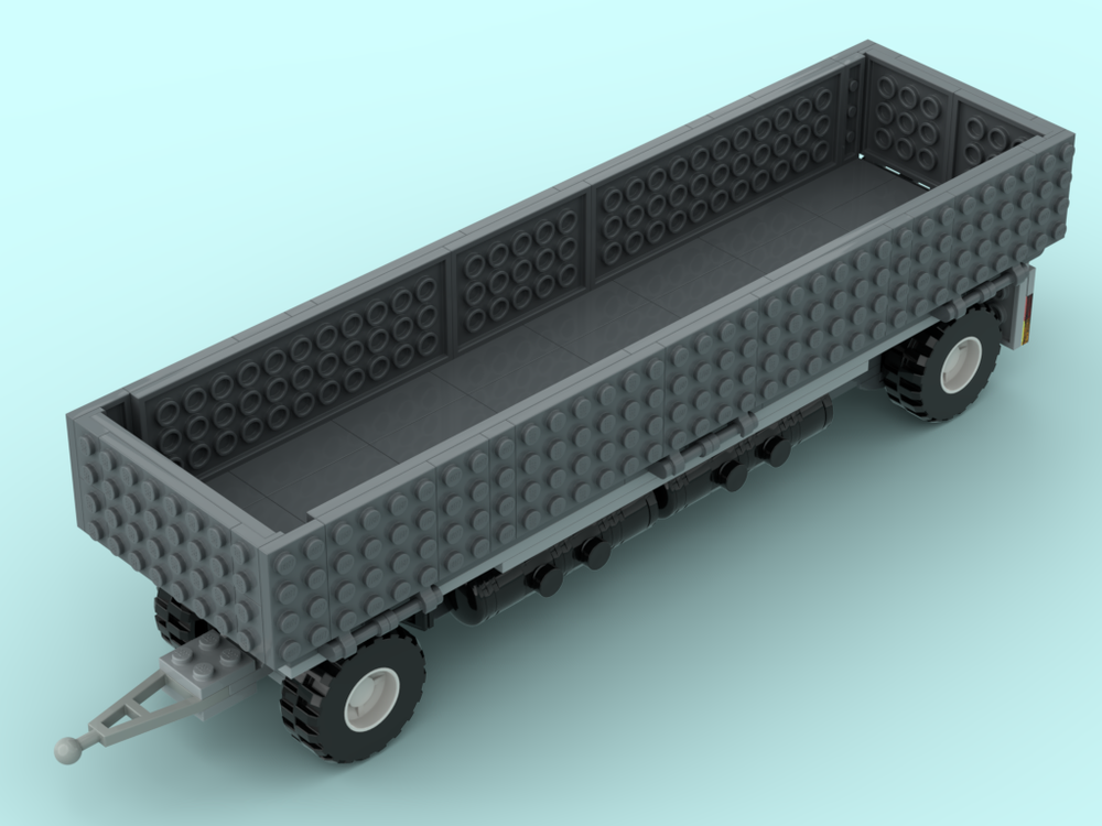 Lego Long Open Trailer for 60287