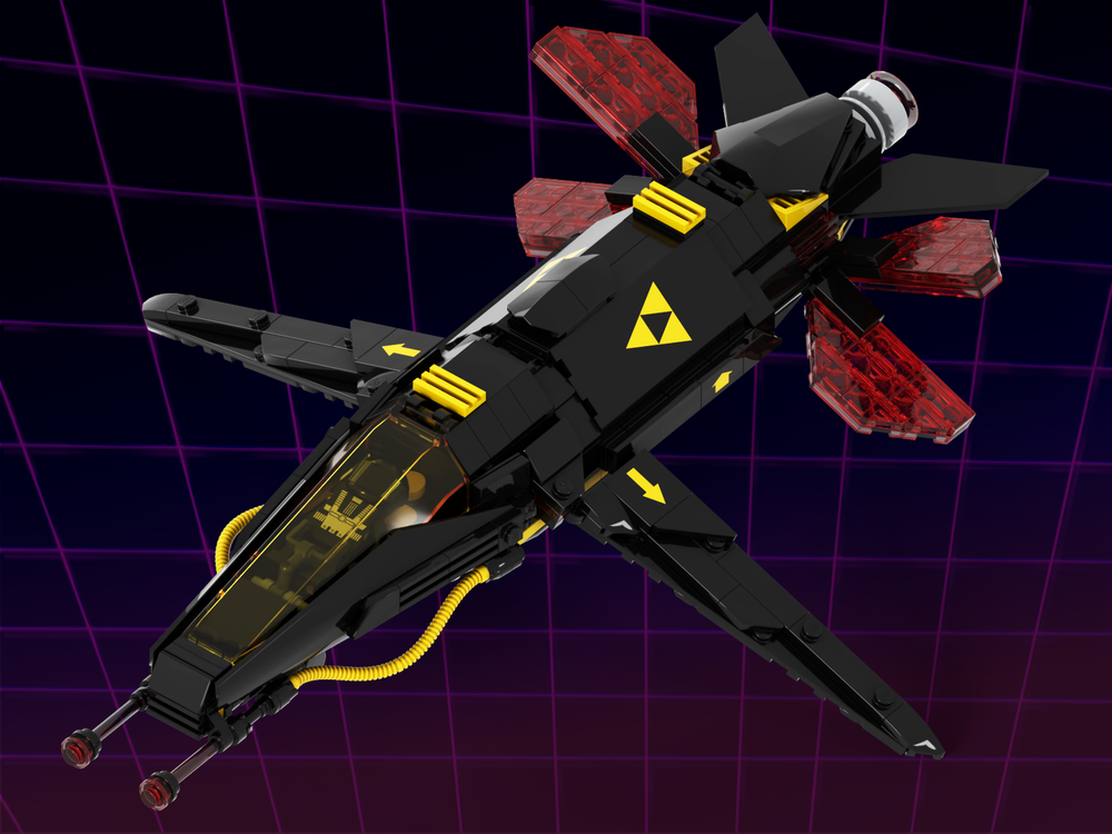 Lego Blacktron cruiser II