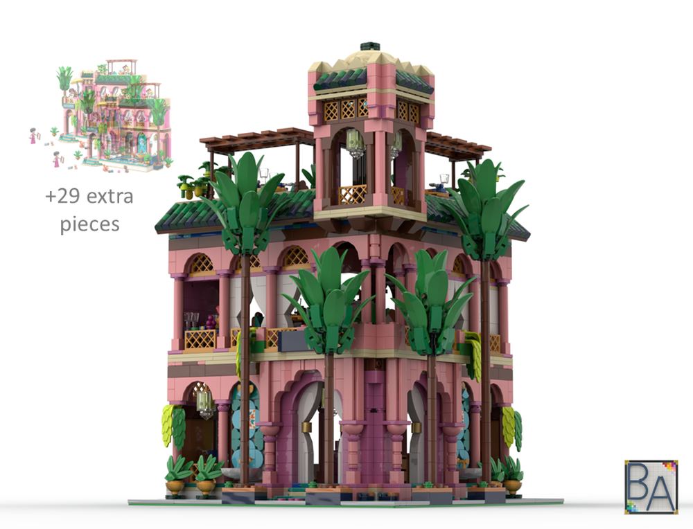 Lego Corner Garden Restaurant